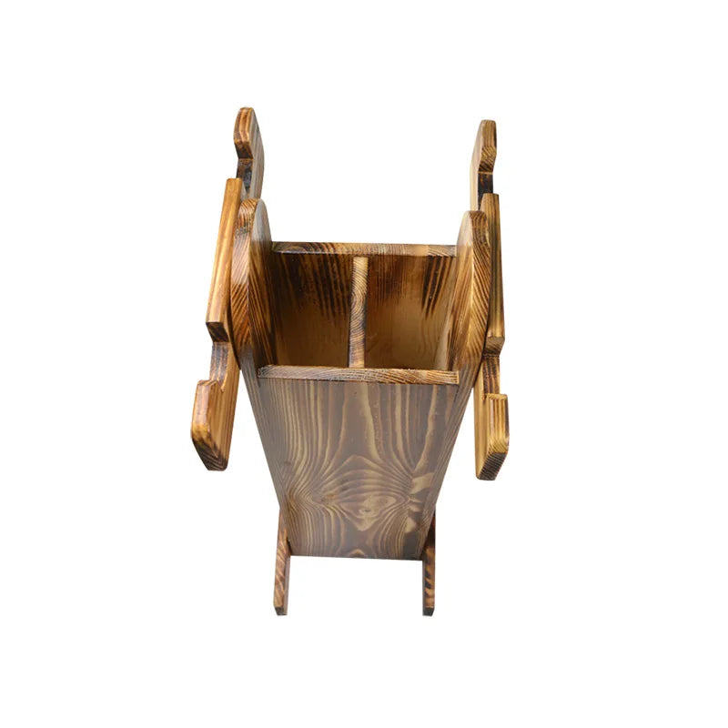 Archery Wooden Arrow Storage and Bow Holder Arrow Quiver Bow Stand for Archery Hall Target Shooting Quiver Bow Holder