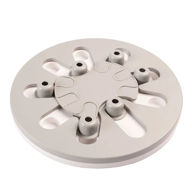 ZMaker Interactive Dogs Toy IQ Training Dogs Slow Feeder Plate Toy Puzzle Eating Toys for Dogs