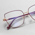 Jiuling Eyewear  hd Prescription Spectacles Black Anti Blue Light Glasses Frames Eyeglasses Metal in Stock