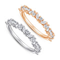Luxury Marquise Cut 5*10mm Rhodium Plated Thick 18K Gold Plated 925 Sterling Silver Engagement Wedding Ring