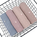 Crepe Chiffon Hijab With Pearls Stone Shawls Scarves Luxury for Women Muslim Crinkle Soft Head Scarves