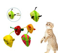 New Cat Toy Simulated Mouse Cartoon Fruit Mouse Shape With Catnip Molar Teeth Chewing Catnip Cat Toys