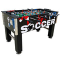 55\" Adjustable Balance Adult Size Foosball Table with 2 Balls & 2 Cup Holders MDF Material for Adults and Children