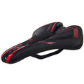 Bike Saddle Big Butt Cushion Leather Surface Seat Mountain Bicycle Shock Breathable Absorbing Hollow Cushion Bicycle Accessories