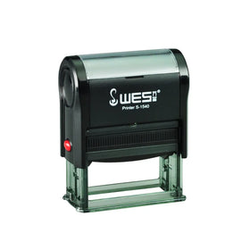 Wes Excise Stamp Logo Stamp Tampon De BureauSelf-inking Stamp S-1540