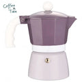 Italian Style Ten-corner Camping Coffee Pot Coffee Maker for Home Aluminum Moka Pot