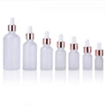 5ml 10ml 30ml 50ml Empty Oil Dropper Bottle clear Frosted Glass Dropper Bottle for Essential Oil Face Serum Cosmetic Packaging