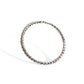 Fashion Simple 1.3mm Width  Diamond Cut Fine Circle Thin Little Knuckle Midi Finger Ring for Women Jewelry