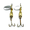 Wholesale SP146 7.3cm 7g Artificial Metal Spinner Baits Spoon Fishing Lures