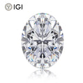 oval IGI lab diamond 1ct 2ct 3ct E VS1 Fancy Shape Lab Created Oval Diamond