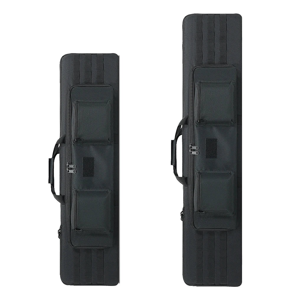 39''47'' Hunting Carry Shoulder Straps Soft Molle Tactical Gear Equipment Shooting Heavy Duty Range Bags Double Long Gun Bag