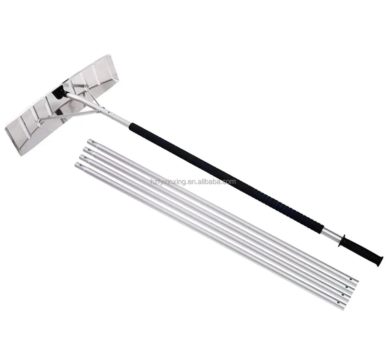 Xinxing 20 ft High Reach Aluminum Extension Pole with Roof Snow Shovel Customized OEM Support Tool