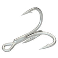 DORISEA High Quality High Carbon Steel Fishing Hook Treble Ultrapoint 4X Strong for Lure Fishing Rivers Lakes Salmon Target