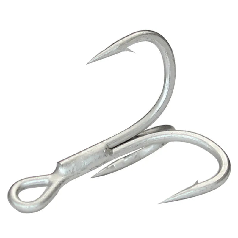 DORISEA High Quality High Carbon Steel Fishing Hook Treble Ultrapoint 4X Strong for Lure Fishing Rivers Lakes Salmon Target