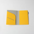 Customized logo Leather Pu Blank Passport Protective Cover