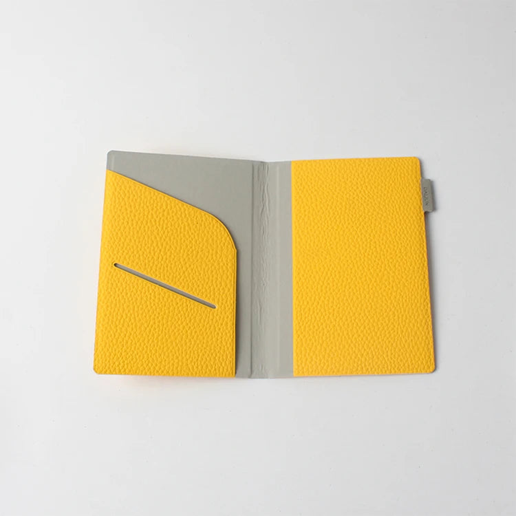 Customized logo Leather Pu Blank Passport Protective Cover