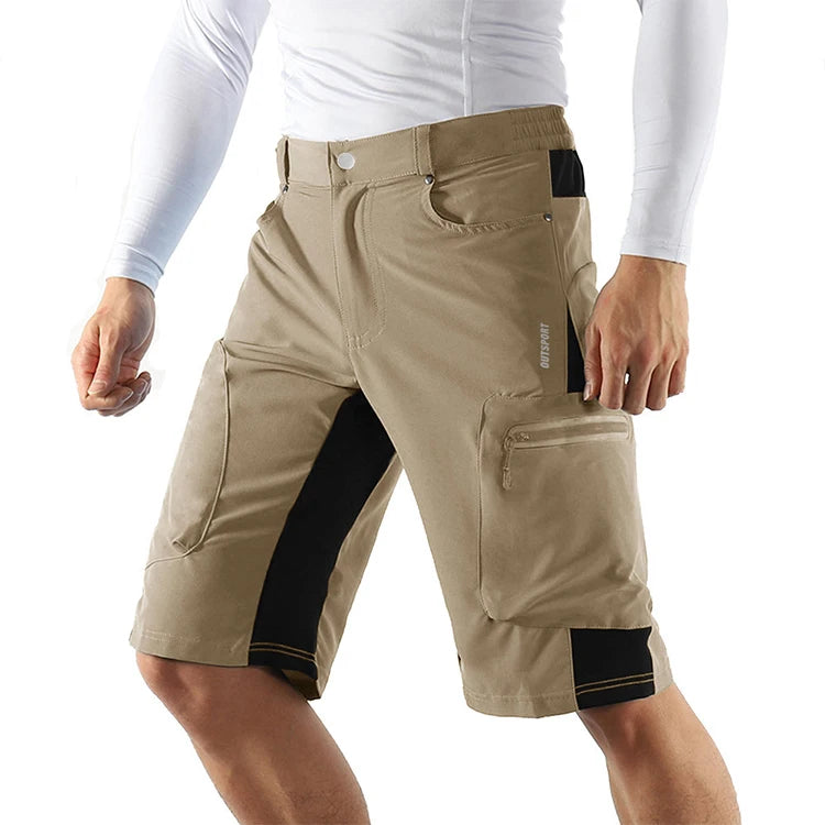 New Summer Cargo Shorts Men Casual Ripstop Male Tactical Shorts Multi Pockets Quick Dry Hiking Fishing Shorts