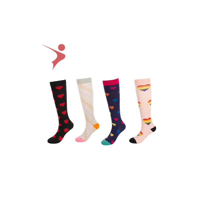 Outdoor Sports Cycling With Non-slip Pressure Socks Leisure Outdoor Sports Pressure Socks Sports Stockings
