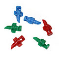 Garden Refraction Nozzle Watering Micro Sprinkler 90/180/360 Degree Irrigation Spray Nozzle