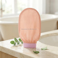 Skin Cleaning Magic Turkish Silk Body Scrub Mitts Silk Exfoliating Bath Gloves With Private Label