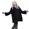 MWFur Winter Fashion Luxury Mink Fur Long Sleeve Coat Fashion Winter Warm With Fur Flower Mink Hair Coat for Winter