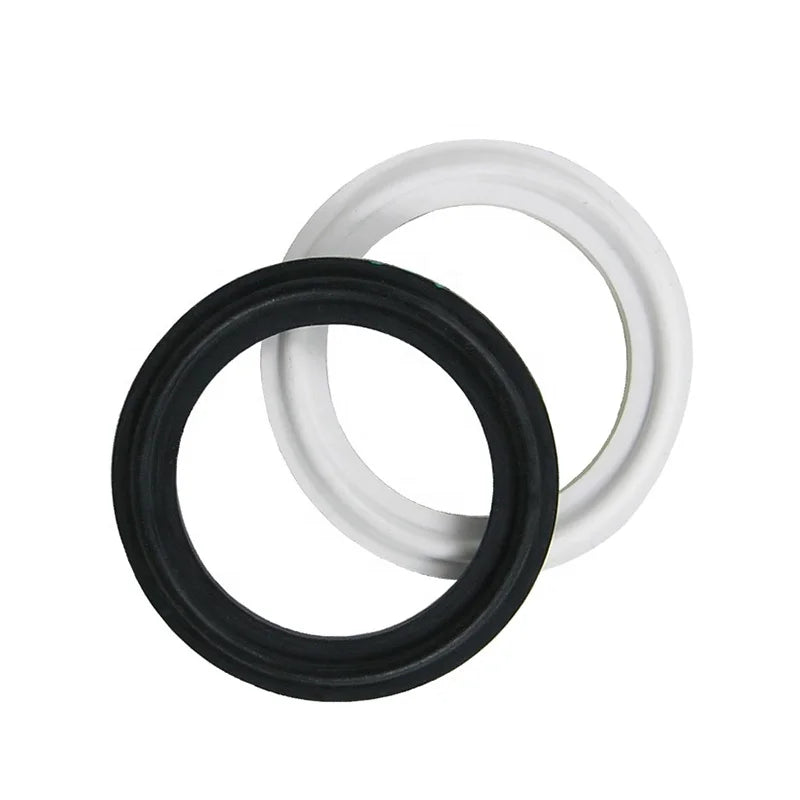 Sanitary Stainless Steel 2" 50cm Buna Food Grade Silicone Mesh with the Rubber Sealing Tri Clamp Ferrule Gasket for Clamp