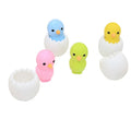 DIY Cheap Cute Kawaii Eggshell Chick Fancy Animal Pencil Eraser for Kid Students Children Gifts Cartoon