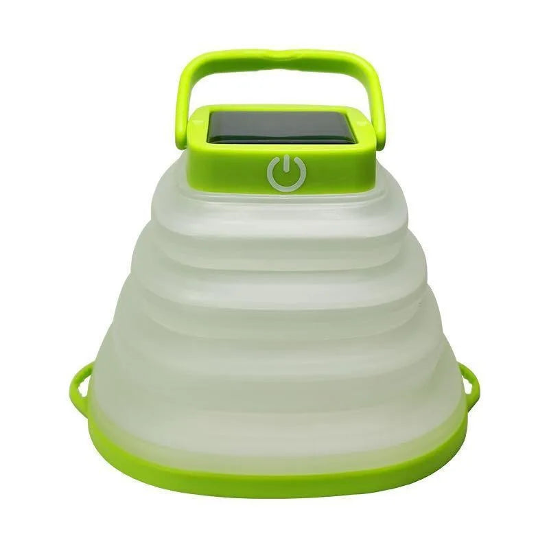 Folding Portable Led Camping Lighting Power Bank Lantern Lamp Solar Rechargeable Multifunction Collapsible LED Camping Lamp