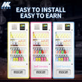 MK New LED-Integrated Snack Drink Vending Machine for Schools Offices Quick Access Steel Material Efficient Payment Methods