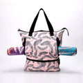 Wholesale Factory Price Women Custom Canvas Private Label Duffle Tote Eco Friendly Yoga Mat Bag with logo