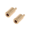 Custom Stainless Steel Hollow Shaft Rotor Eccentric Shaft Hair Clipper Motor Part Brass Cnc Lathe Hair Clipper Accessory
