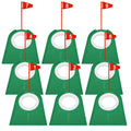 New Arrival OEM Factory Mini Green Plastic Golf Putting Hole With Flag Indoor Outdoor Practice Training Aid