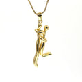 2026 Wholesale Fashion Jewelry Pendant Gold Plated 18K Plating Lovers Embrace Design Hug Pendants for Jewelry Making