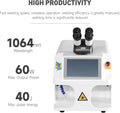 Riselaser Jewelry Laser Welder 60W DIY YAG Gold Silver Platinum Jewelry Laser Spot Welding Soldering Repairing Machine