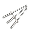 3.2*12 4*10 1/8*1/2 5/32*1/2 Blind Rivet Manufacturer Sliver DIN7337 Aluminium Blind Pop Rivets
