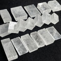 Wholesale Calcite Cube Natural Iceland Spar Cube Rough Stone White Calcite Cube