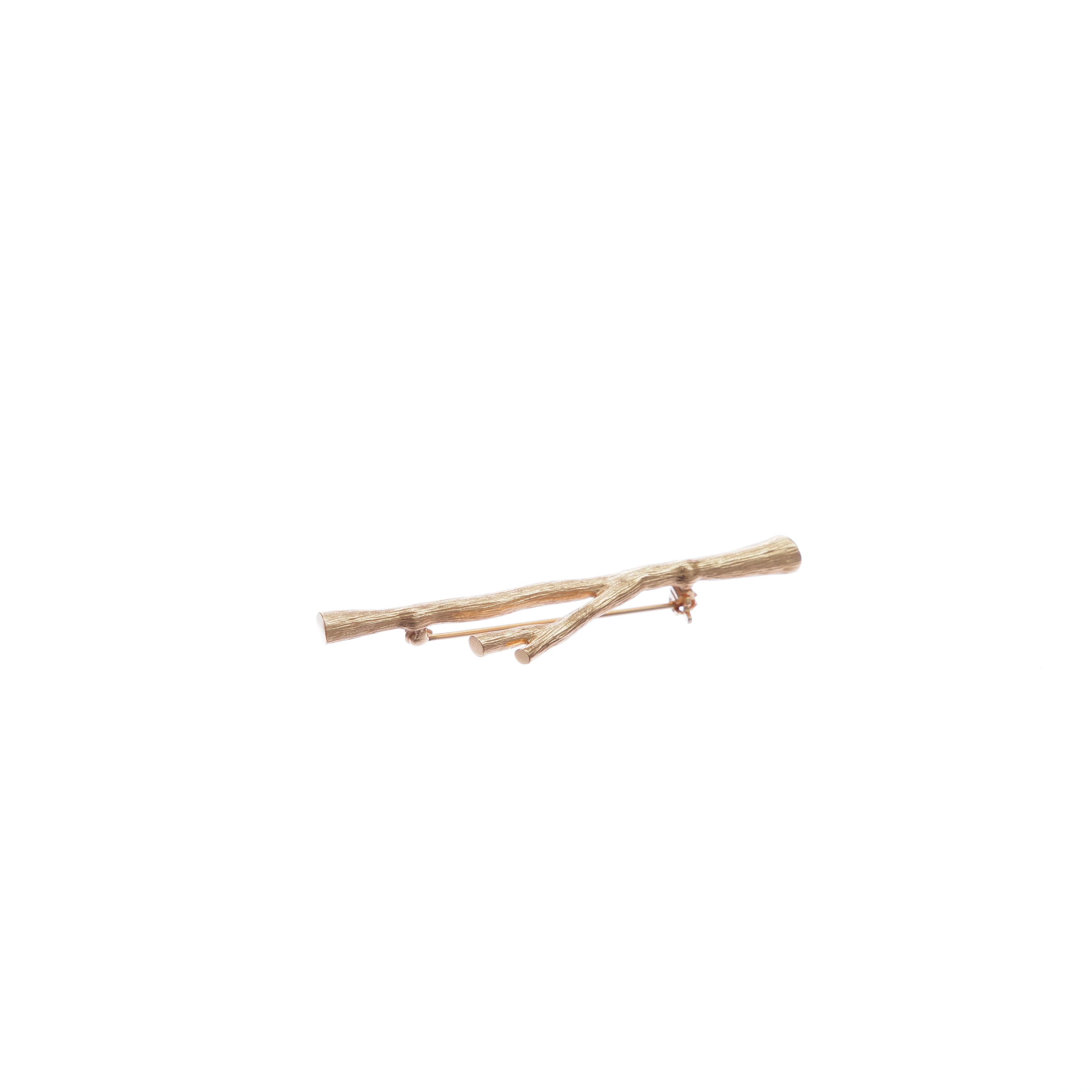 New Fashion Vintage Luxury Real Gold Plated Brass Tulip Bouquet Pearl Tree Branch Brooch Women Engagement Wedding Party Perfect
