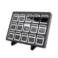 Diamond Display Box Tray Set with Interchangeable Stone Details Card and Customizable Logo
