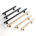 Oukali FREE SAMPLE Light Luxury Aluminum Gold Black 128mm Cabinet Door Cabinet Door Wardrobe Pull Handle