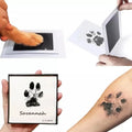 Paw Print Clean Touch Ink Pad Dog or Cat Pet Owner Keepsake DIY Inkless Nose and Pawprint Impression Making Kit