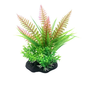 Wholesale 15cm High Plastic Plants Aquariums Fish Tank Accessories for Home Decoration