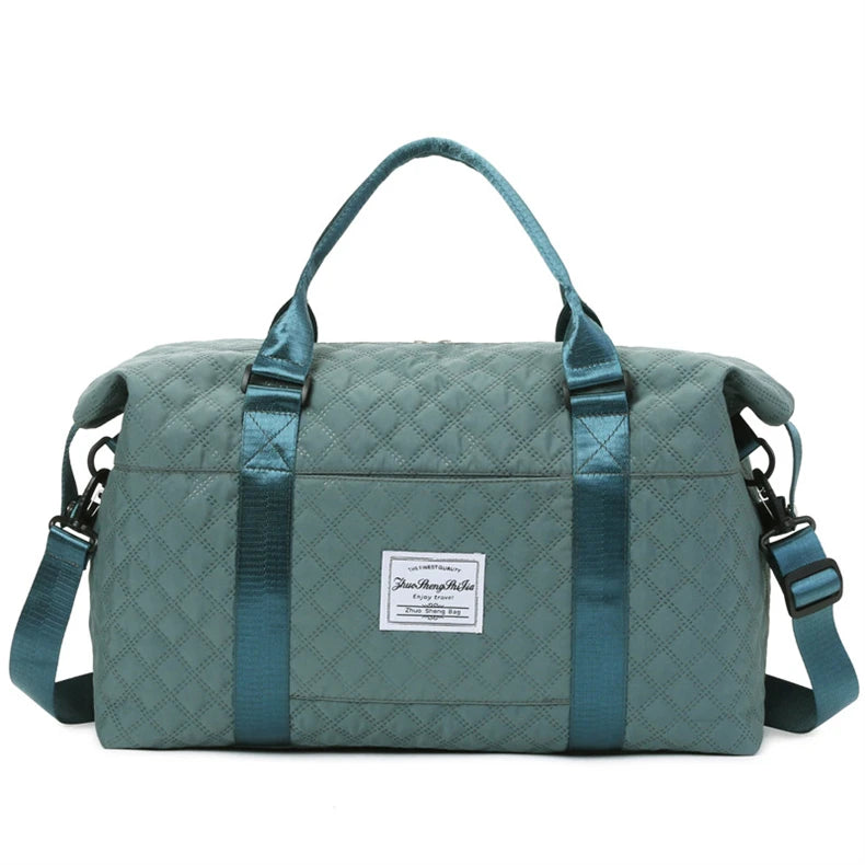New Fashion Luggage Luxury Unisex Travel Bag Gym Sports Waterproof Duffel Bag Folding Travel Bag