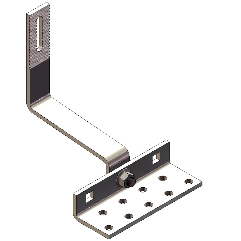 90 Degree Universal for Solar Panels Mounting Roof Anchor Adjustable Ceramic Slate Tile Hook for Pitched Roofs