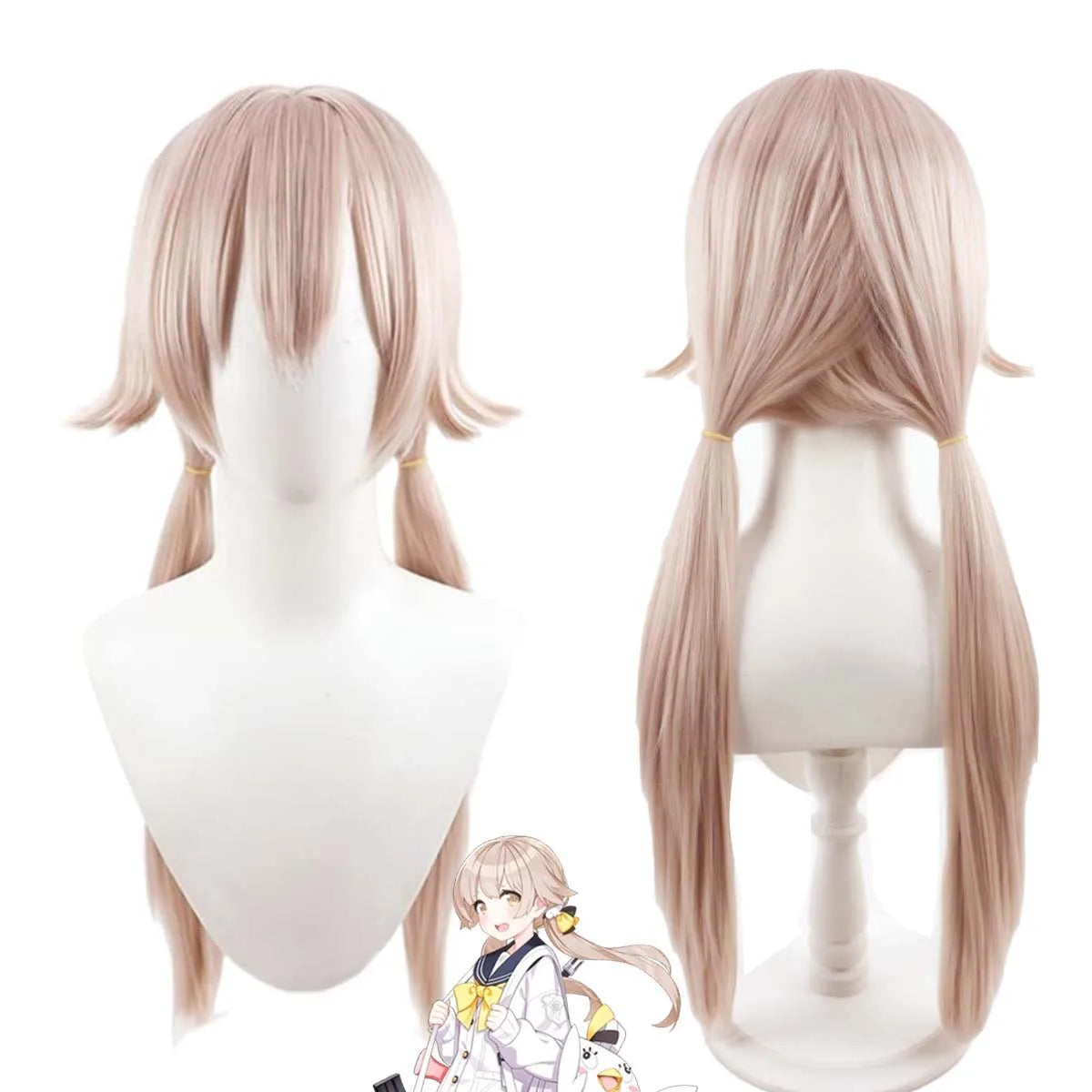 Game Blue Archive Ajitani Hifumi Cosplay Wig GAHC-026
