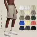 SHINBENE 425GSM Heavyweight Earth Tones Shorts Streetwear Plus Size Casual Oversized Shorts