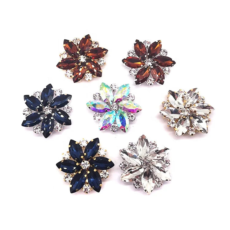 Crystal Diamante Wedding Shoe Clips and Bridal Shoe Embellishments
