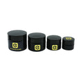 Empty UV Black Dark Violet Glass Jar for Eye Cream Cosmetic Package Container D888