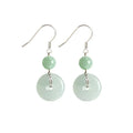 Aventurine JADE Stone Earrings Stainless Material Natural Stone ES009