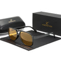 KINGSEVEN 2025 New Vintage Aviation Pilot Sunglasses for Women Luxury Brand Designer 70s Orange Lens Oculos De Sol 7129