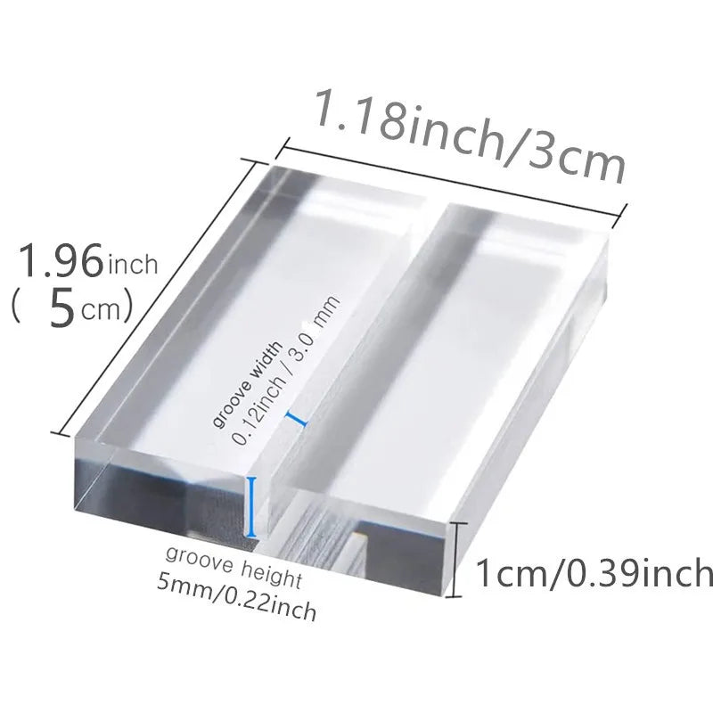 Customized Wedding Signs Table Number Holders Clear Acrylic Sign Holder Stand Heavy Base Acrylic Stands for Display Place Card